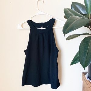 Halter neck key hole top